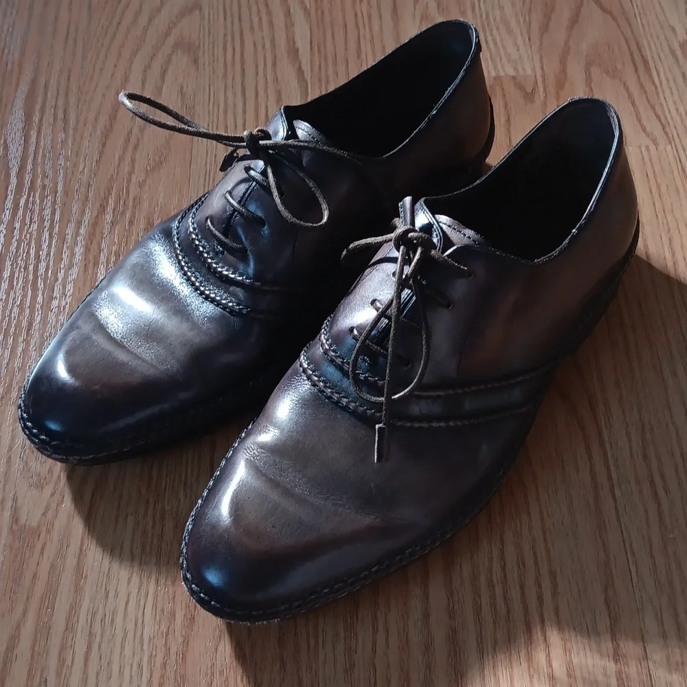 Berluti Leather Oxfords Size 6.5